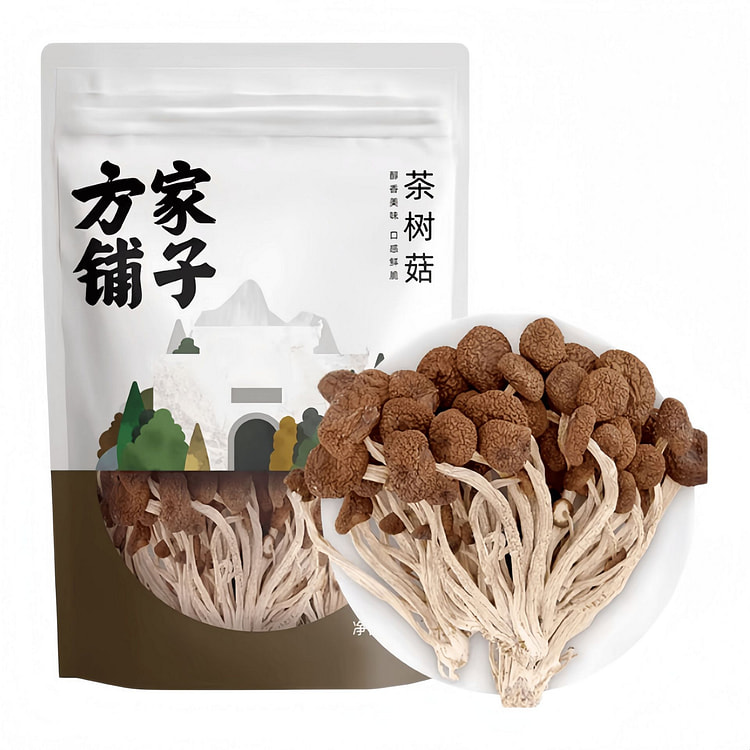 方家铺子 干茶树菇  50g*1包 50 克