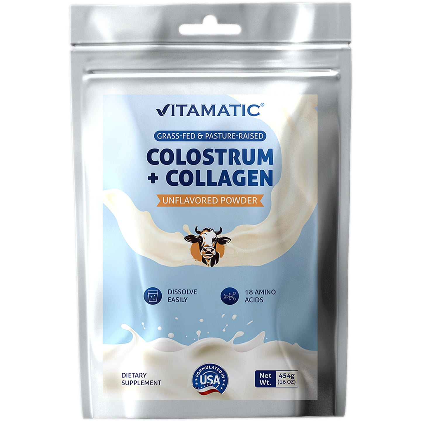 Bovine Colostrum + Collagen Powder - 454 Gram 1 個