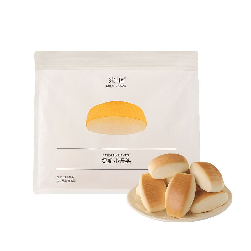 米惦奶奶小馒头即食奶香浓郁糕点营养早餐蛋糕350g 350 克