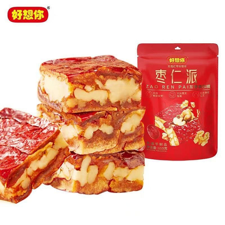 【好想你】 大块枣仁派 清蒸软糯无涩感 115g* 1 包