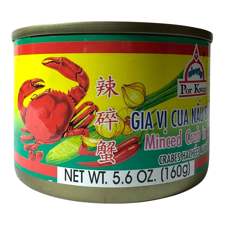 Por Kwan Minced Crab in Spices 5.6 oz (min 2)