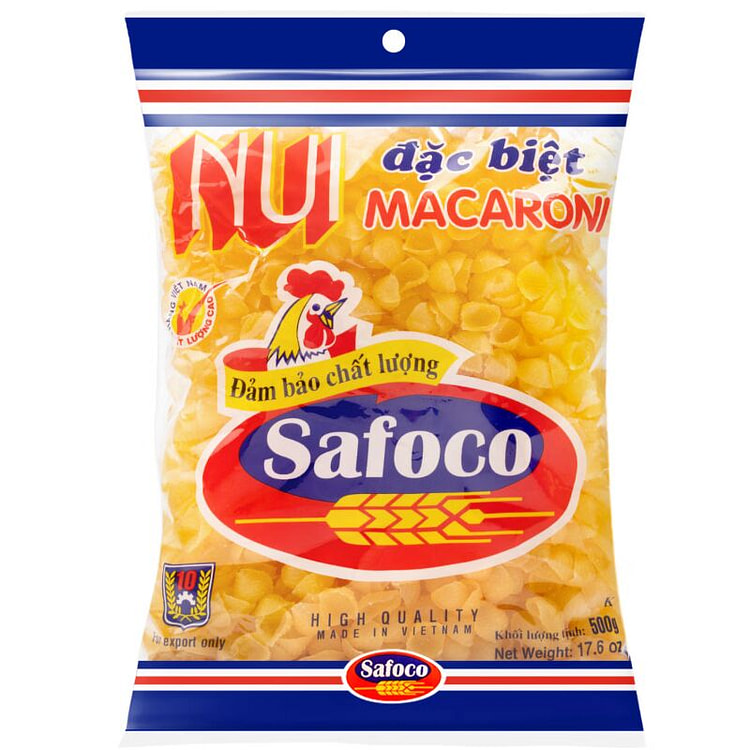 Safoco 牡蛎壳形状鸡蛋通心粉 - 17.6