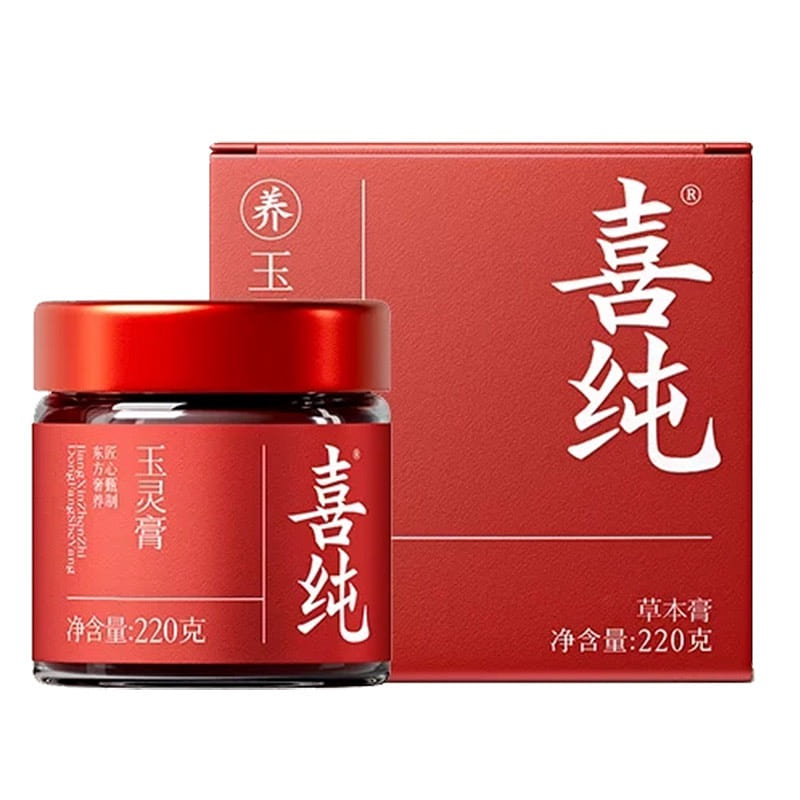 喜纯 玉灵膏 配料只有西洋参和龙眼肉 女性气血双补 220 克