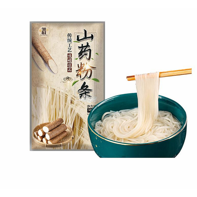 Zou Youcai Authentic Iron Rod Yam Noodles 500g * 1 Bag