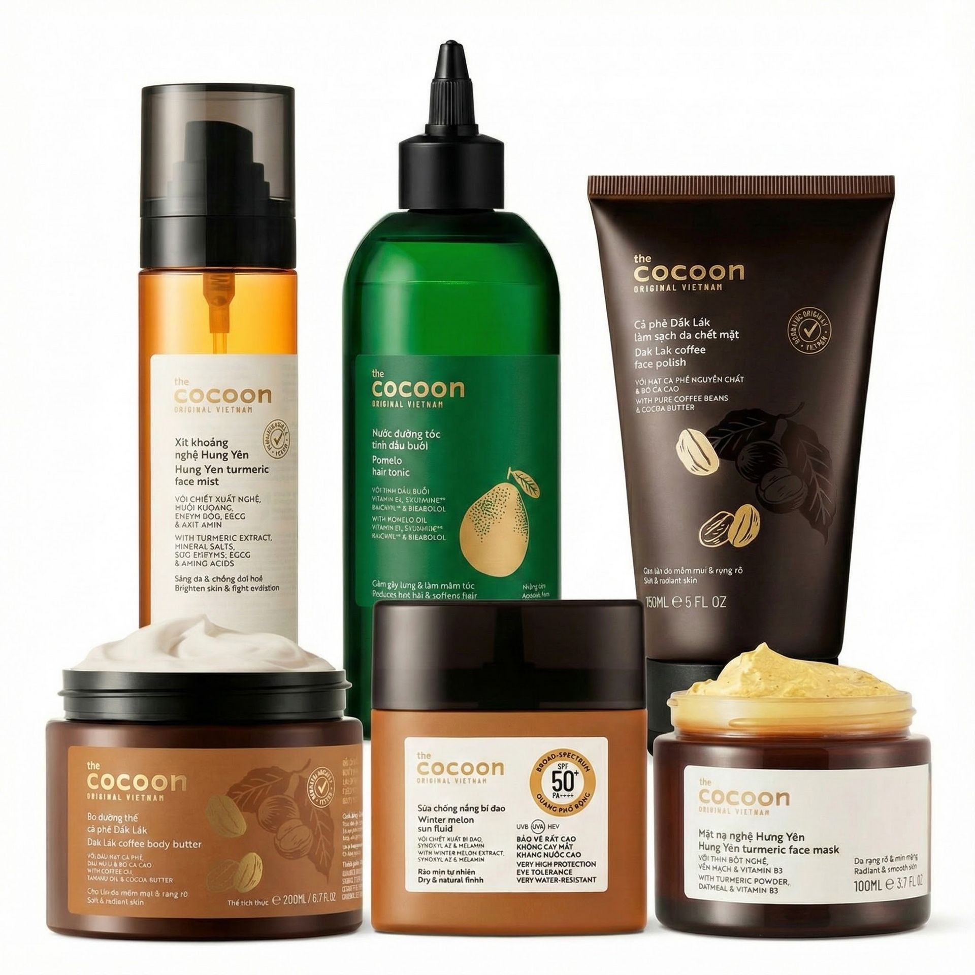 Cocoon Ultimate Glow & Renewal Set 6 pack