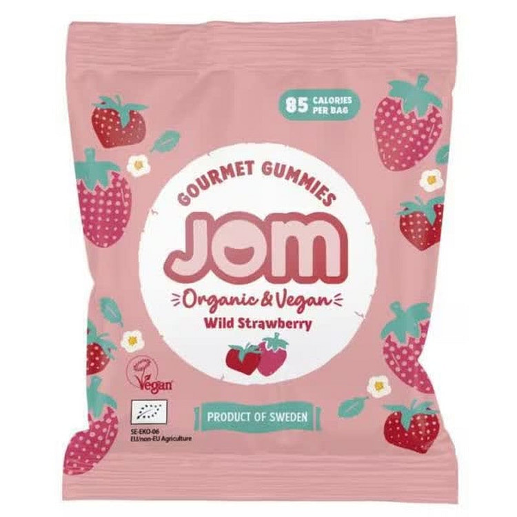 JOM Snack Pack Wild Strawberry 25g JM025WS 1 each