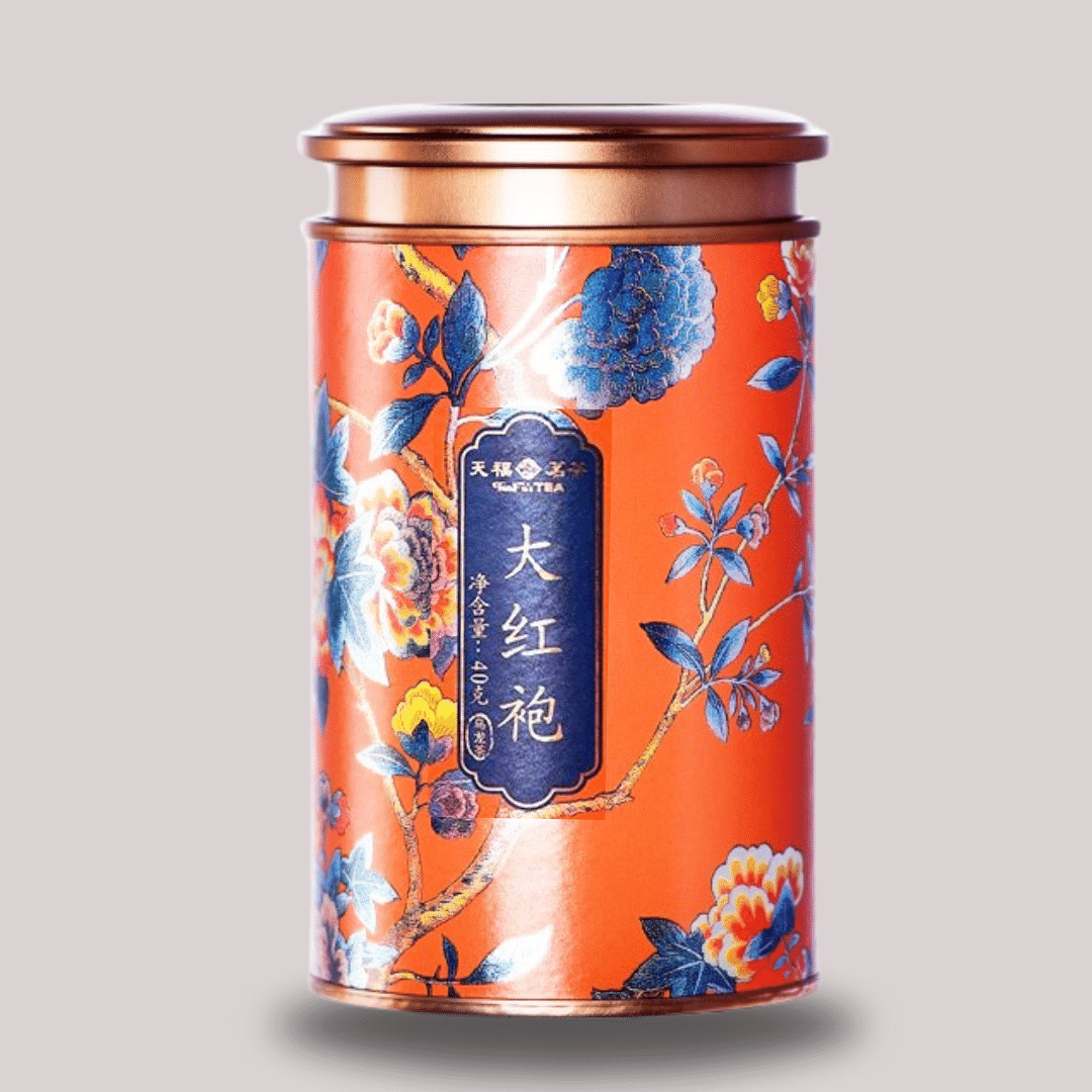Tenfu Tea – Dahongpao tea Small Tin (M8) – 40g 1 can