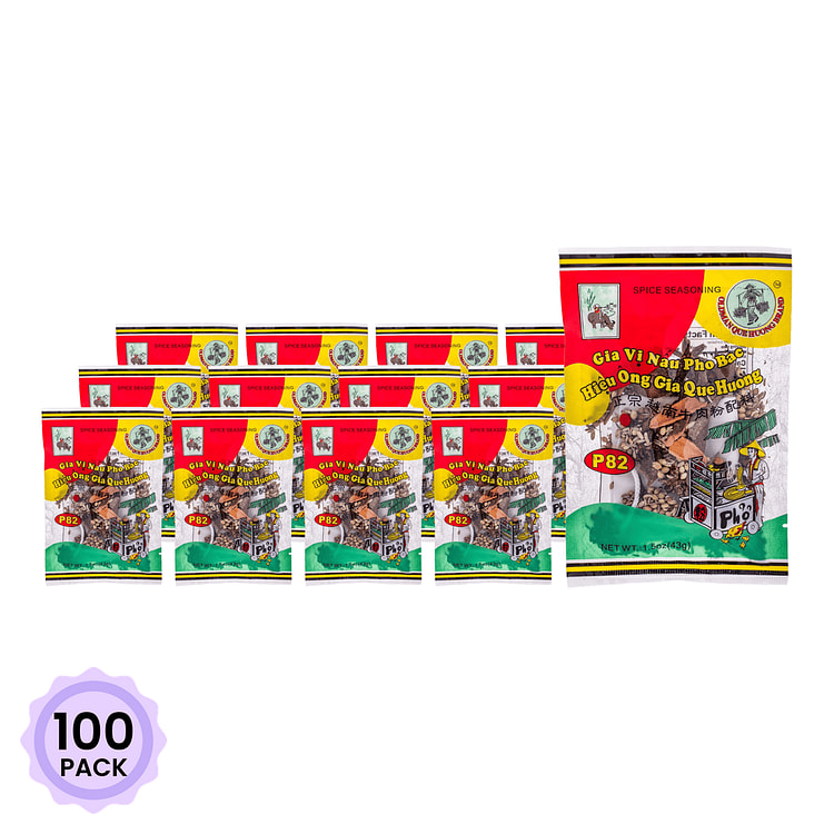 Oldman Que Huong Brand 越南米粉香料 1.5 盎司*100 包