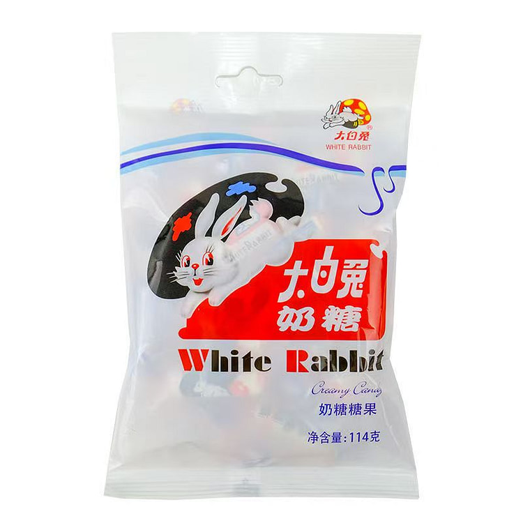 White Rabbit Milk Candy 114g*2 bags 228 g