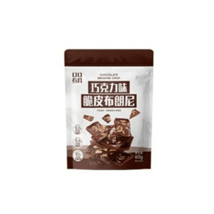 其妙 酥脆醇香巧克力脆皮布朗尼 60g*1 60 克