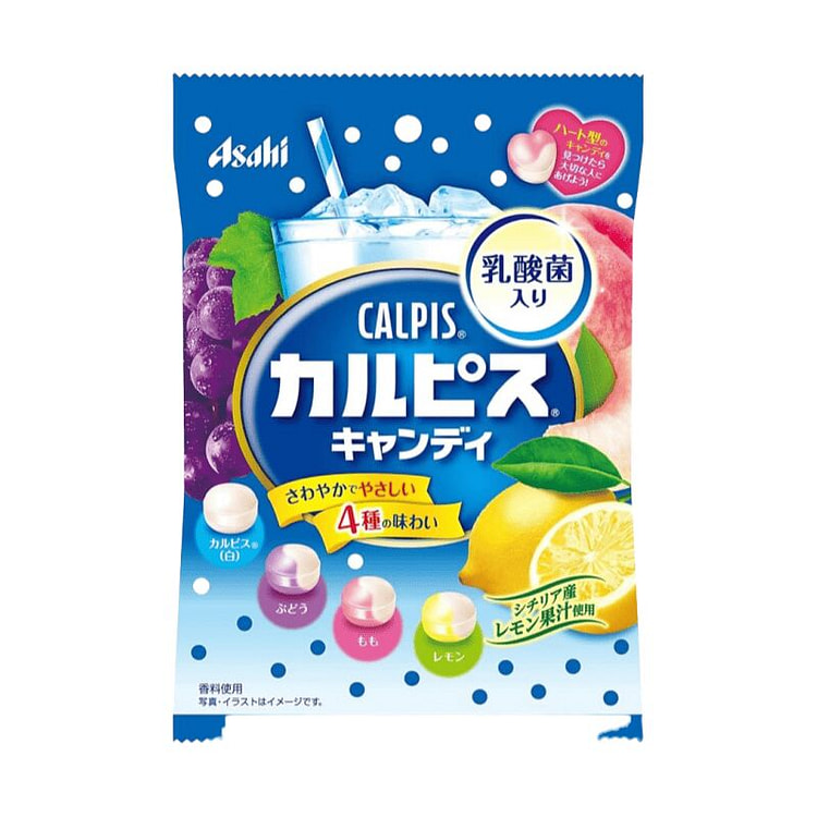 ASAHI 可尔必思 乳酸菌 四种水果口味糖果
