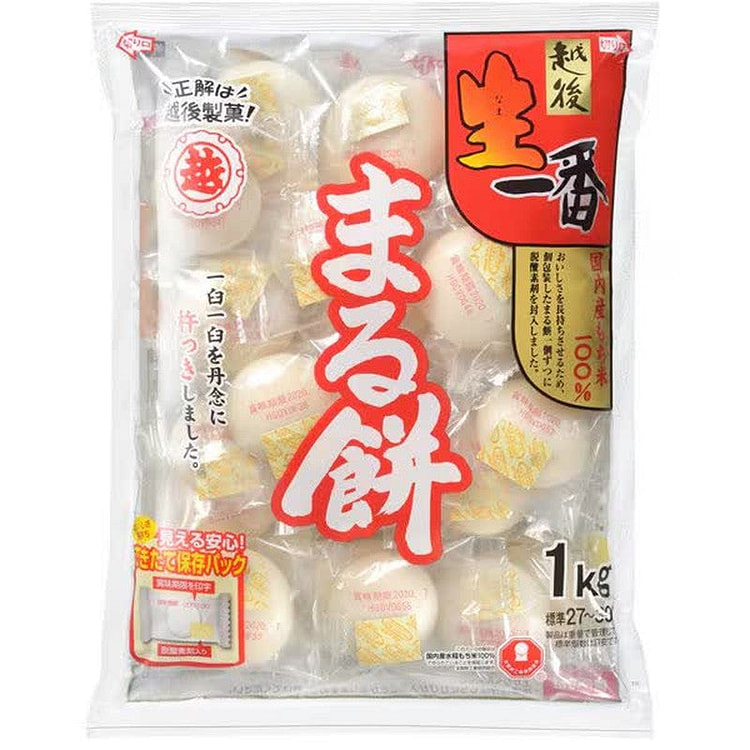 越后精果新鲜1号丸饼 1kg