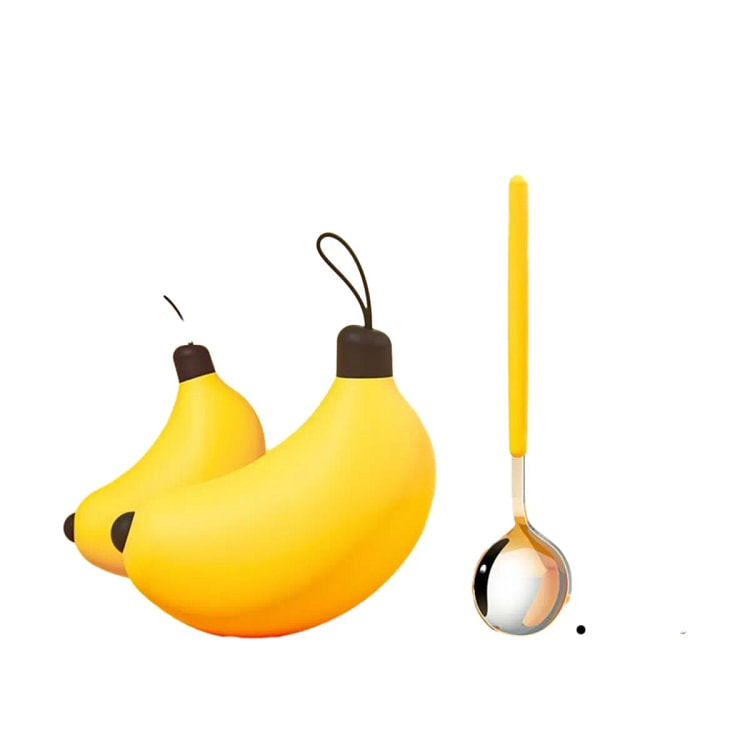 304不锈钢筷子勺子两件套装 学生 便携 餐具 1 份