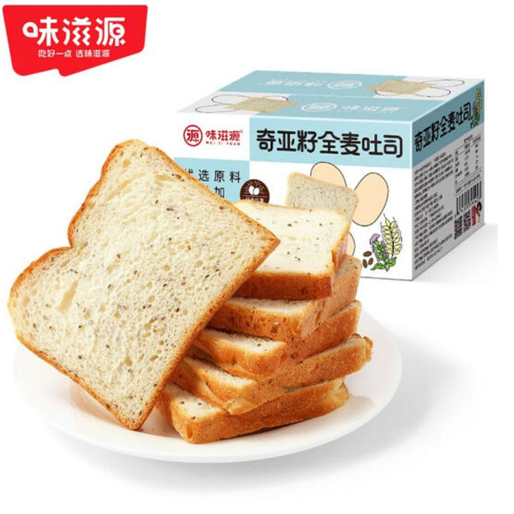 味滋源奇亚籽全麦吐司