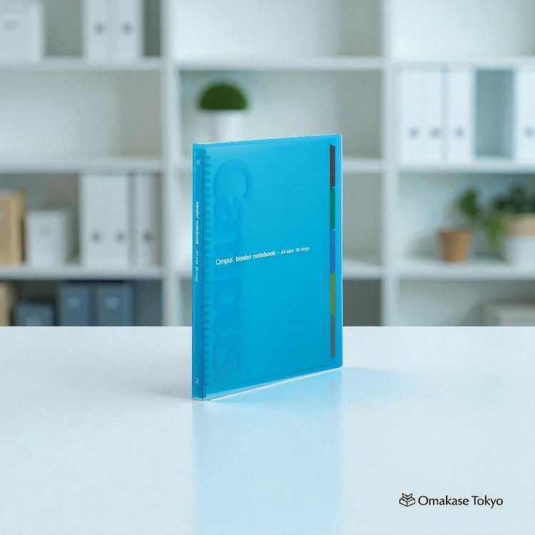 Kokuyo Campus Slim Binder - A4 Size (Blue) 210 g
