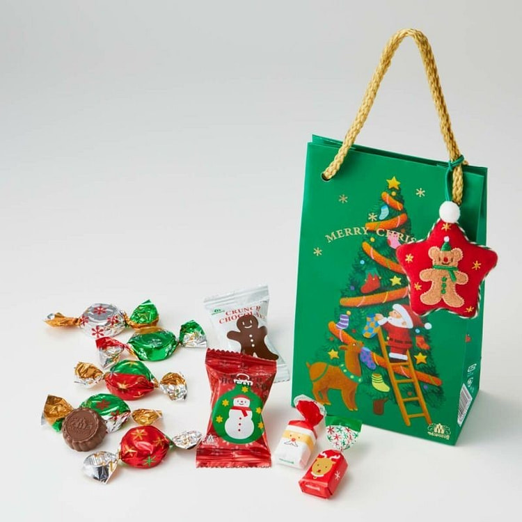 2024 Christmas Limited Edition  Christmas Tree Chocolate Gift Bag 10 pcs