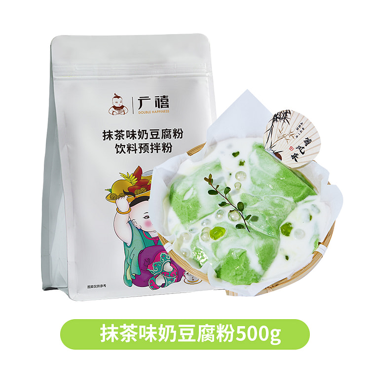 广禧抹茶味奶豆腐粉500g*1袋 500 克