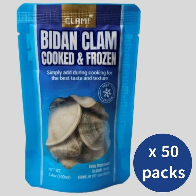 Bidan 冷冻熟蛤蜊（100克） 100 克*50 包