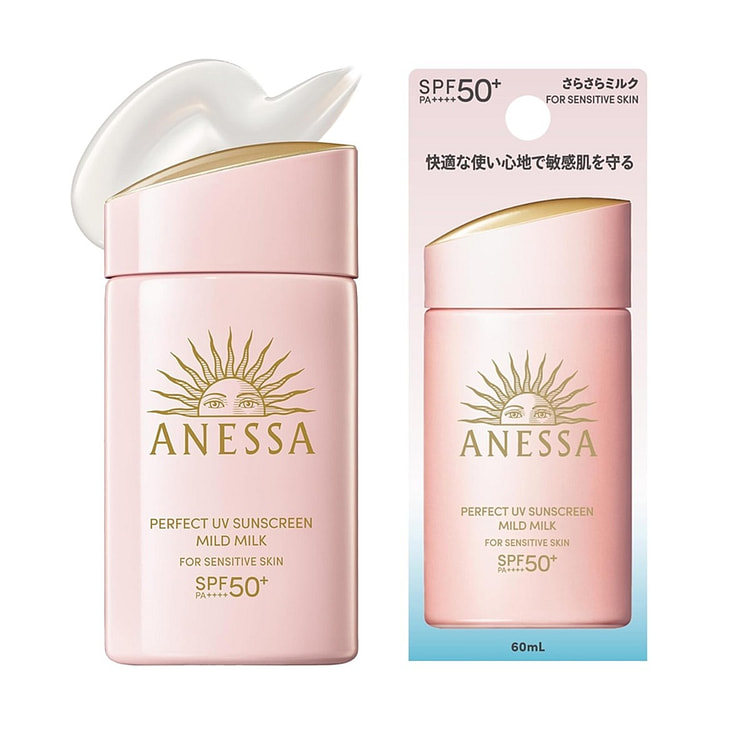Perfect UV Sunscreen Mild Milk SPF50+PA++++ 60ml 1 bottle
