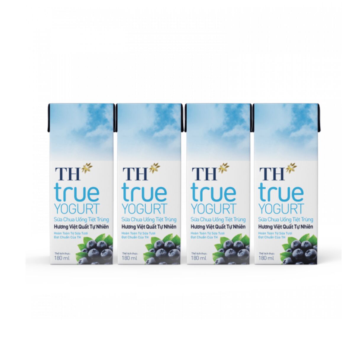 Get [TH True Tea] Yogurt UHT Drink-Blueberry- 4Packs 1 bottle Delivered ...