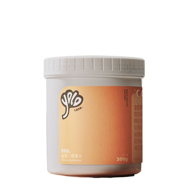有乐岛澳洲全粒纯燕麦片300g*1罐