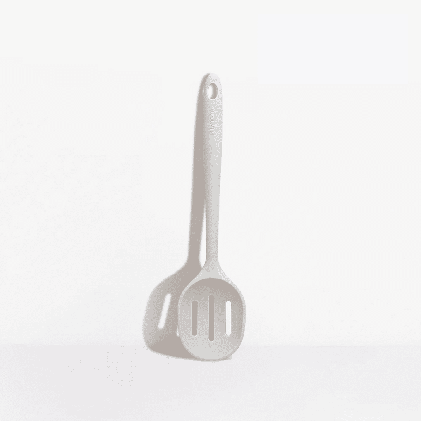 Sillymann Platinum Silicone Harmony PLUS Skimmer Spoon – Cocoa Grey 1 each