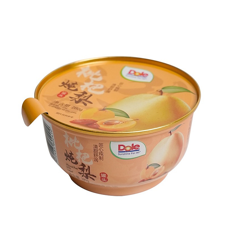 DOLE 枇杷炖梨小碗冰糖砀山酥梨水果罐头