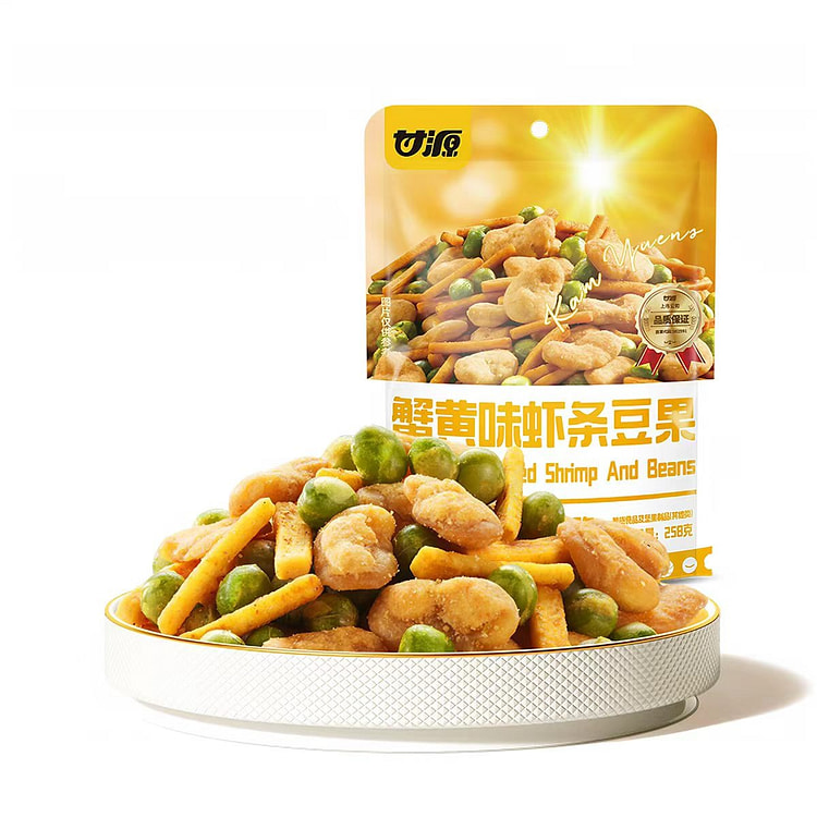 Gan Yuan Crab roe flavor Shrimp Bean 258g 258 g