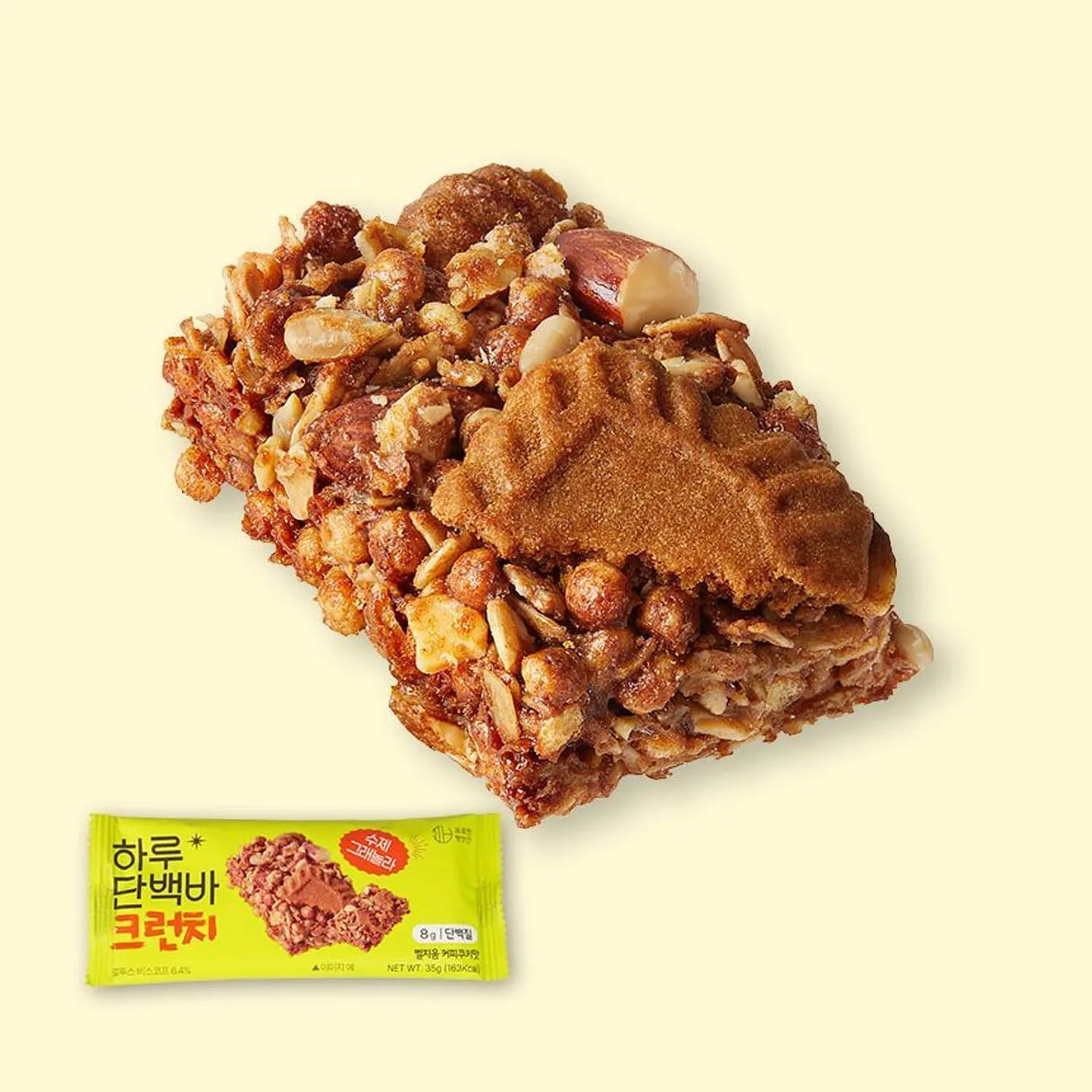 Daily Protein Bar Crispy Belgian Coffee Cookies35g 1 each