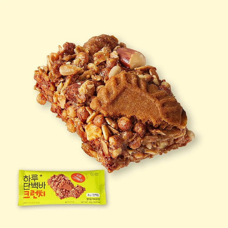 每日蛋白棒脆脆#比利时咖啡饼干35g 1 份
