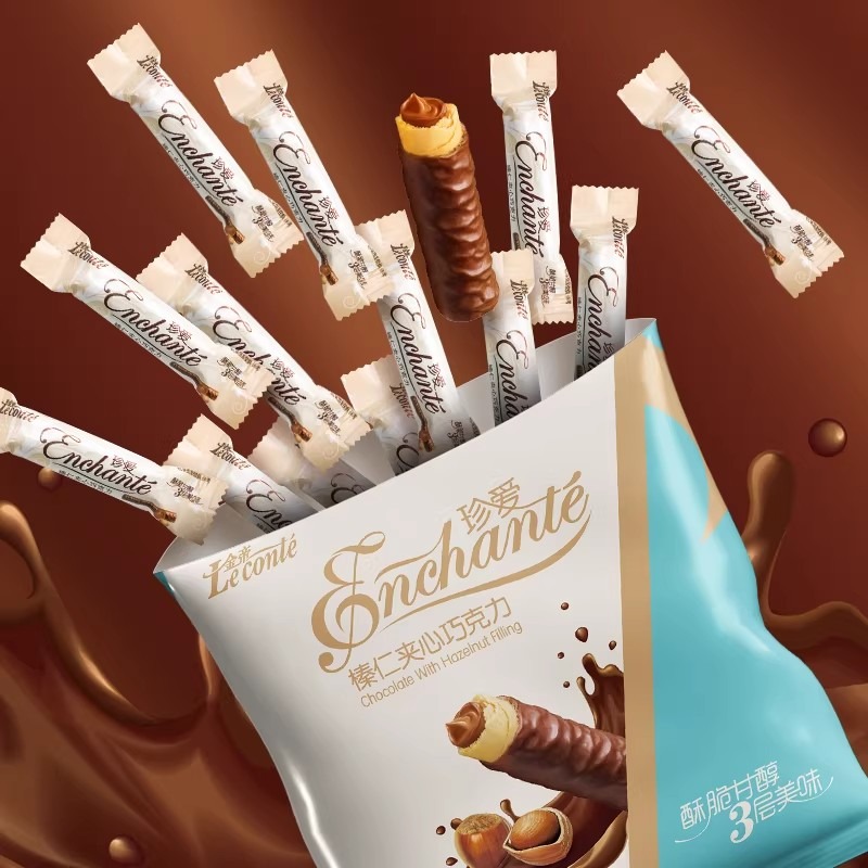 Leconle Chocolate with hazalnut filling 250g 250 g - Weee!
