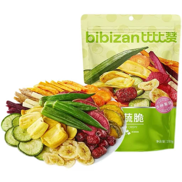 比比赞什锦果蔬脆片250g*1袋 250 克