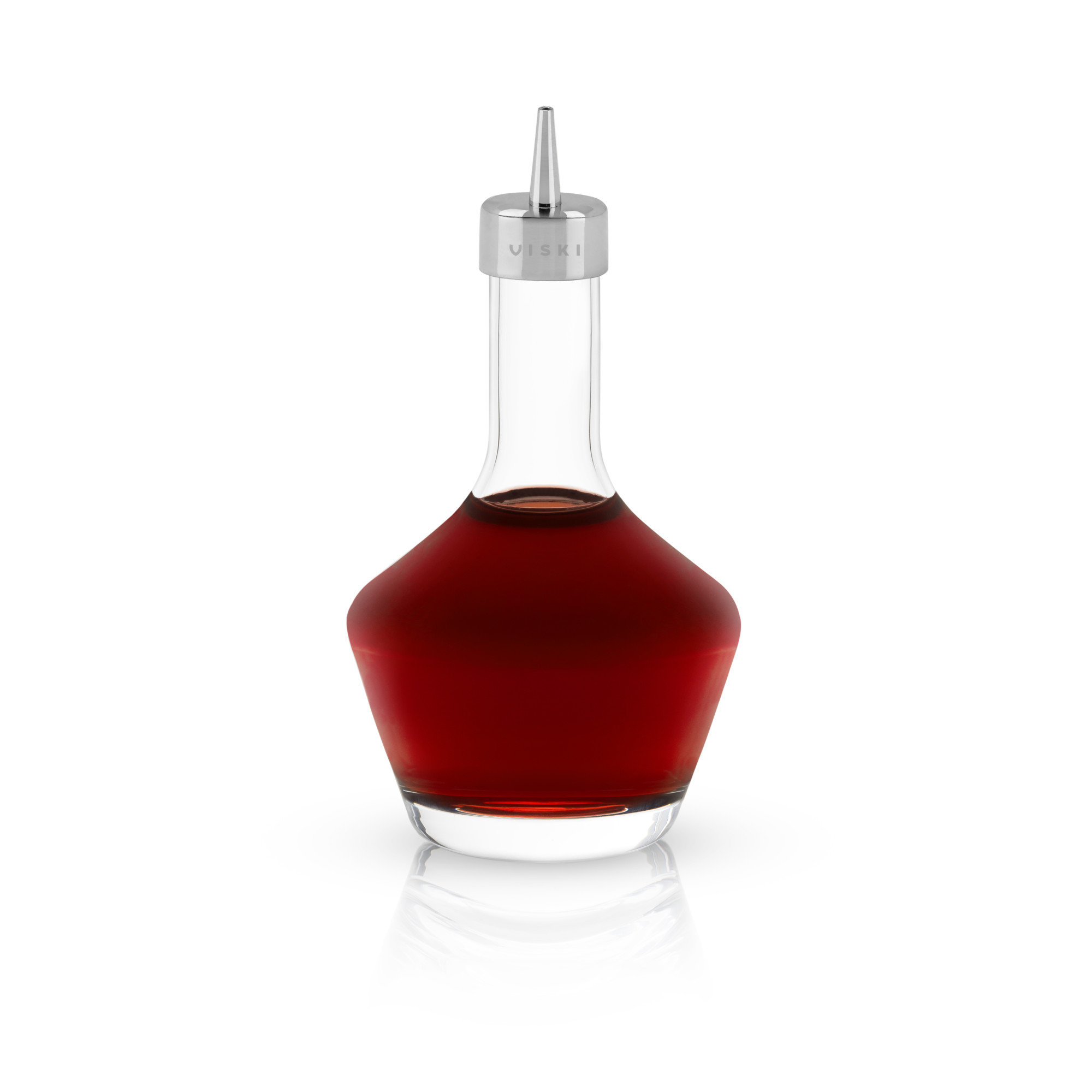 Belmont™ Crystal Bitters Bottle w/ Gold-Plated Dasher Top
