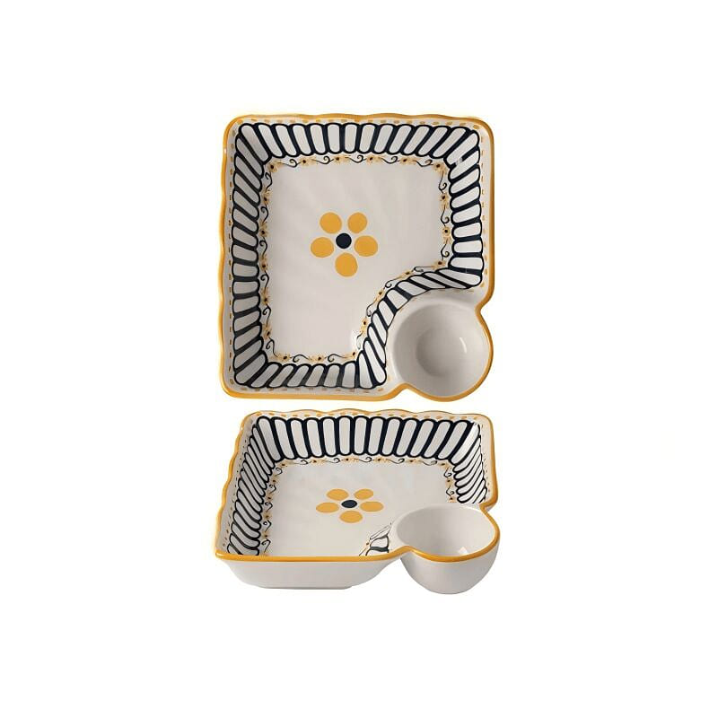 KAWASIMAYA Japanese style 7-inch Dumpling Plate 1 each