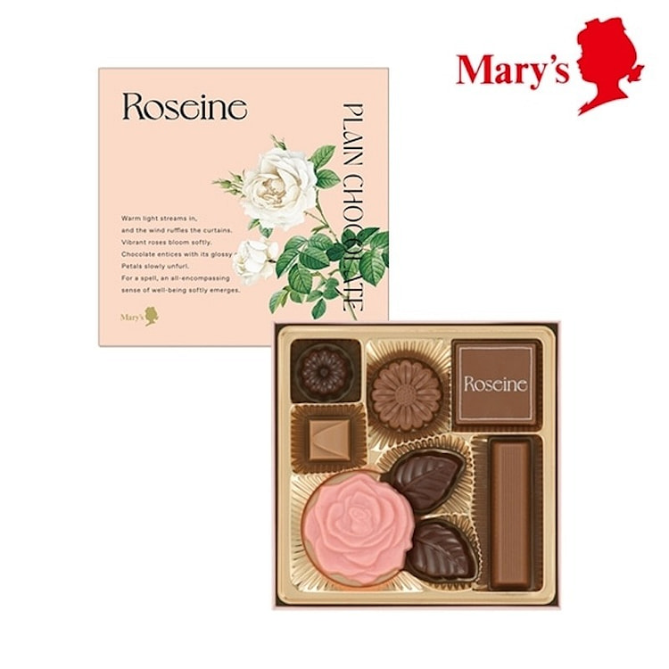Mary情人节限定玫瑰巧克力 8枚入 1 盒