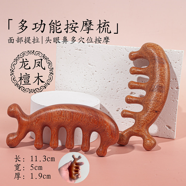 Scalp Meridian Comb Face Gua Sha Multi-Function 1 each