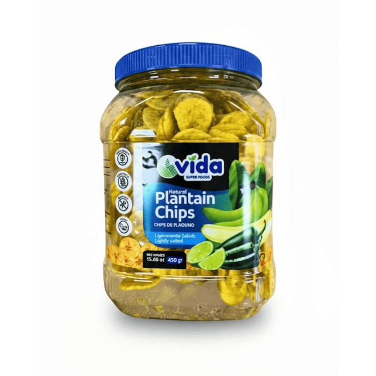 Vida Lightly Salted Plantain Chips 450g 1 each