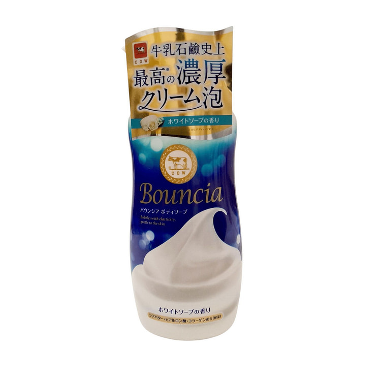 Cow Brand Bouncia Body Soap White Soap 480ml 1 each
