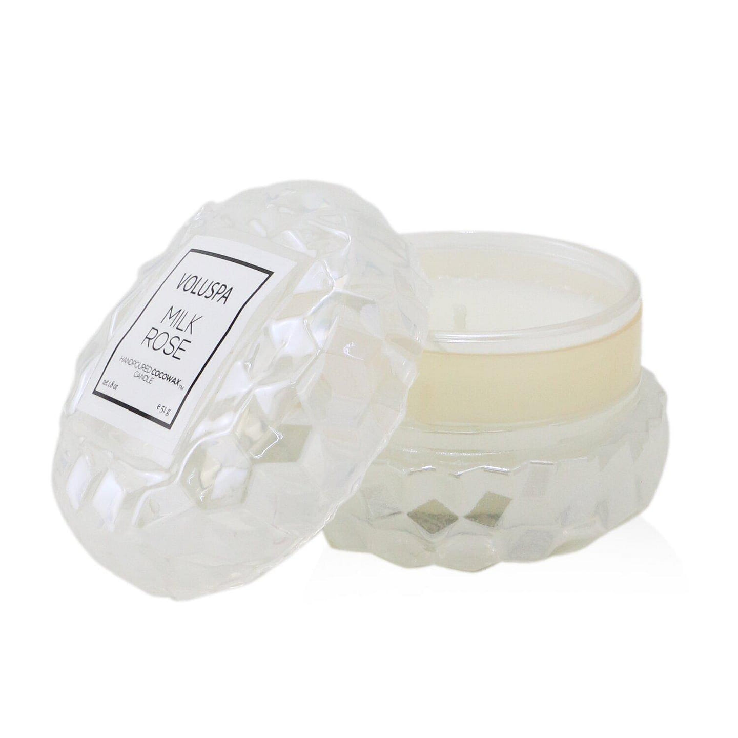 Voluspa Macaron Candle - Milk Rose 51g/1.8oz 51 g