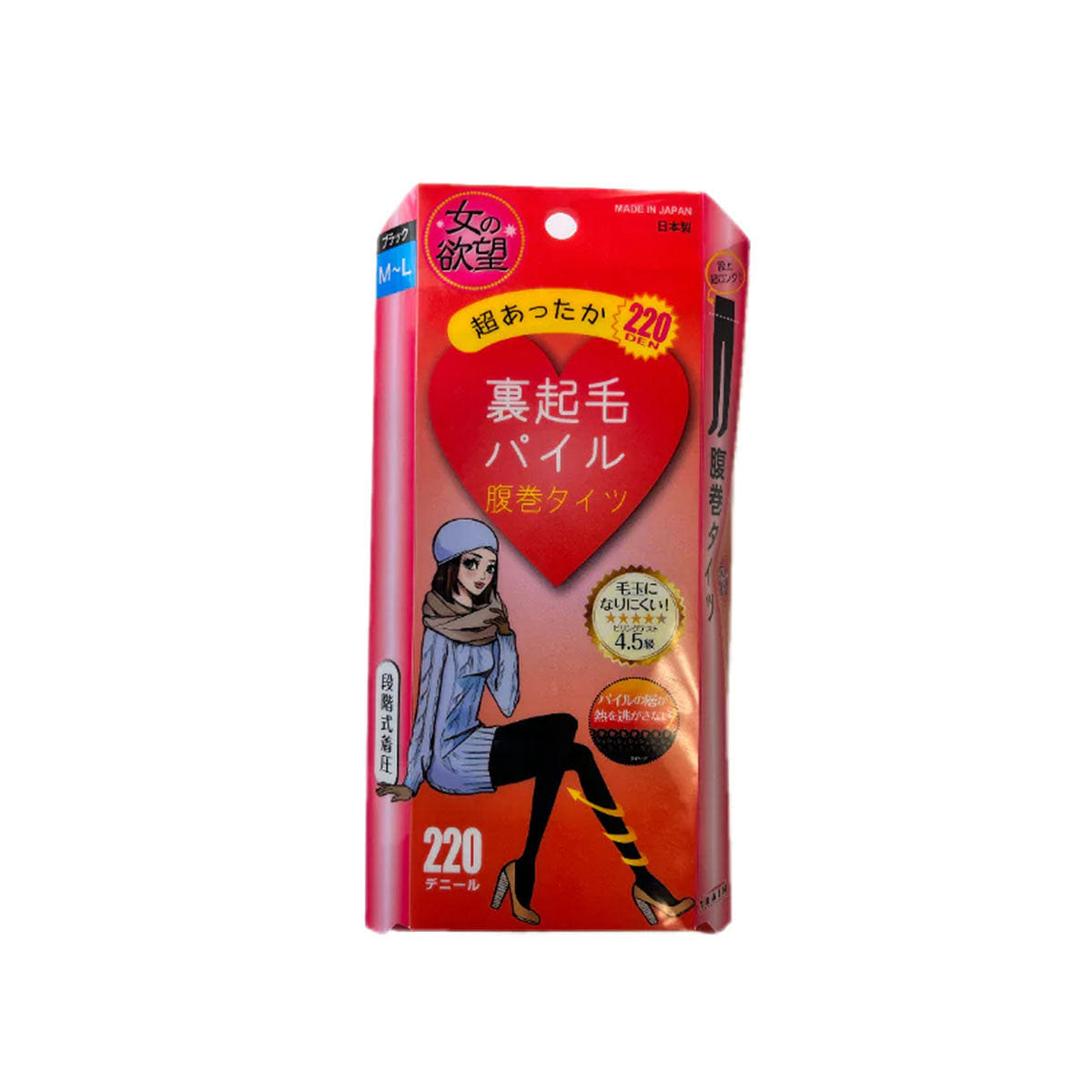 Insulate Winter Leggings 220 DEN M/L #Belly Cover 1 count