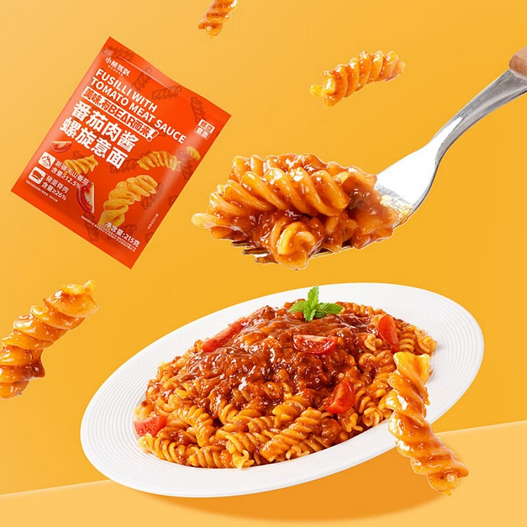 Tomato Spiral Pasta 215g Kids PastaInstant