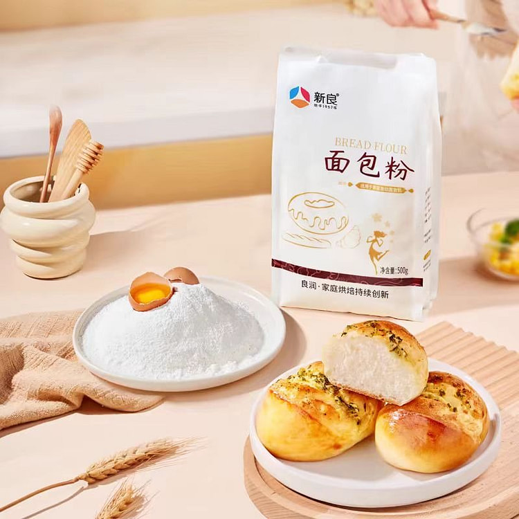 新良面包粉500g*1高筋面粉烘焙原料吐司面包机专用家用