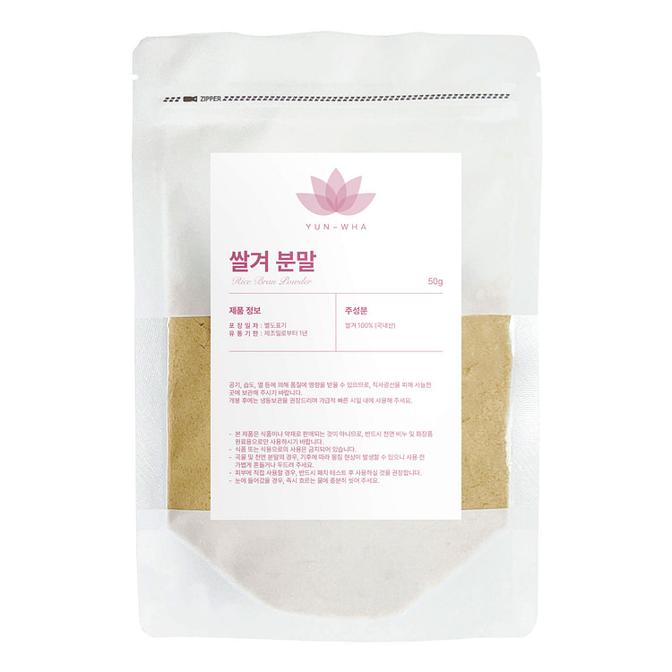 [蓮花] 米糠粉 50g