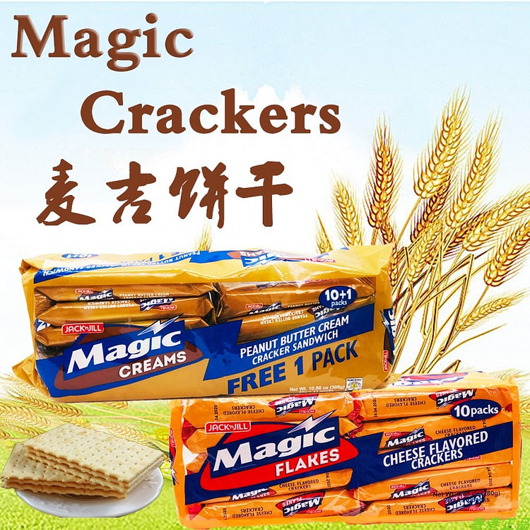 菲律宾麦吉夹心饼干洋葱味280g