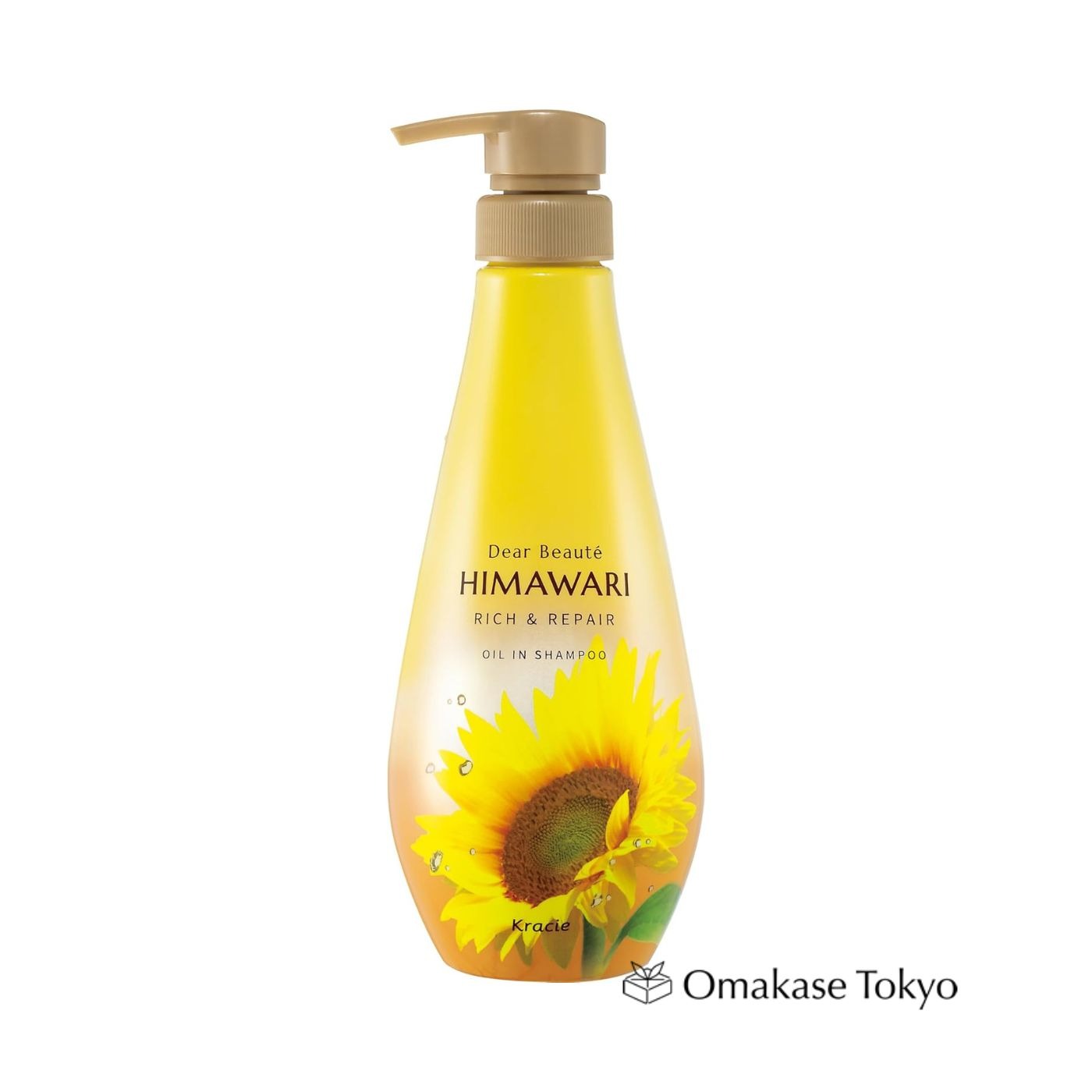 Kracie Himawari Oil-In Shampoo Rich Repair 500ml - Weee!