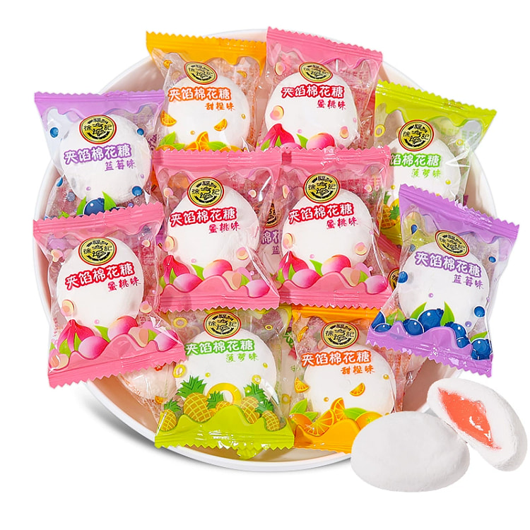 Hsu Fu Chi Marshmallow Mixed Flavor 250g*1 bag