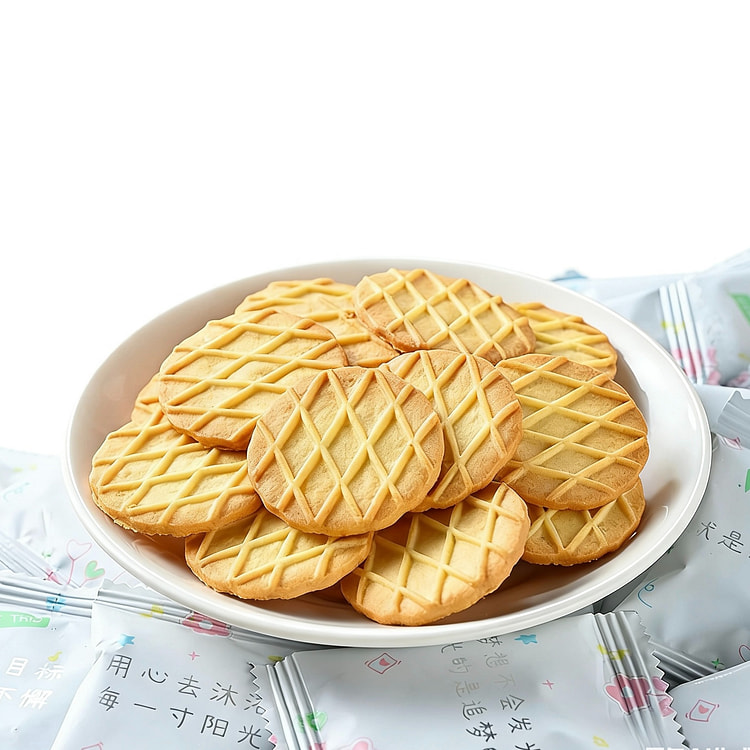 其他家  励志语录混合味小饼干 散装 90 克