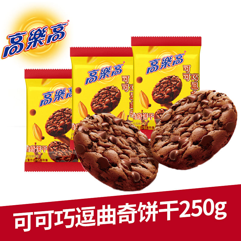 Golog Keke Qiaodou Cookies 250g*1 box set 250 g