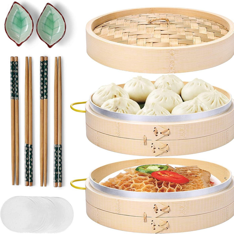 10英寸蒸锅，带侧把手 1 个