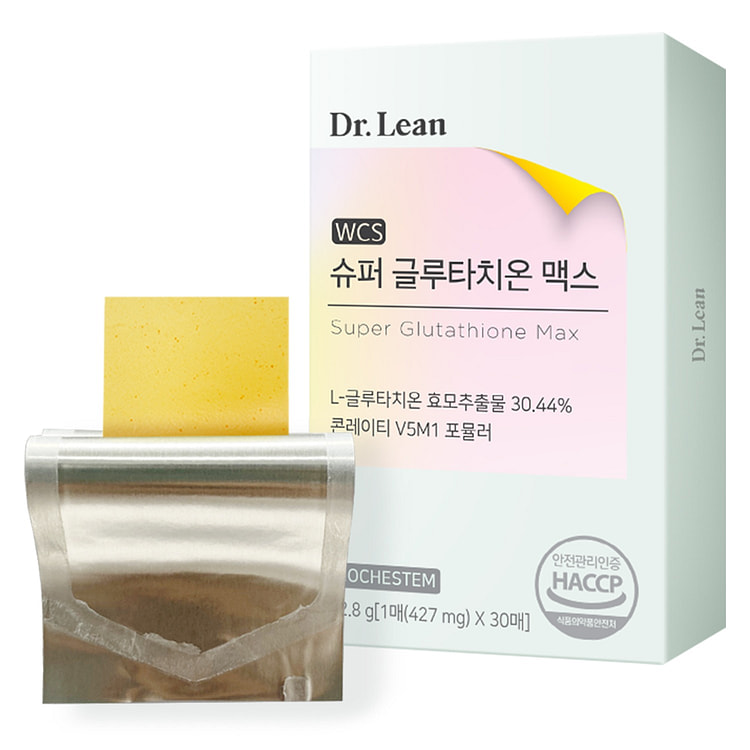 Dr.Lean Super Glutathione Max 口腔崩解、皮肤食用薄膜型 (1 盒/30 片)